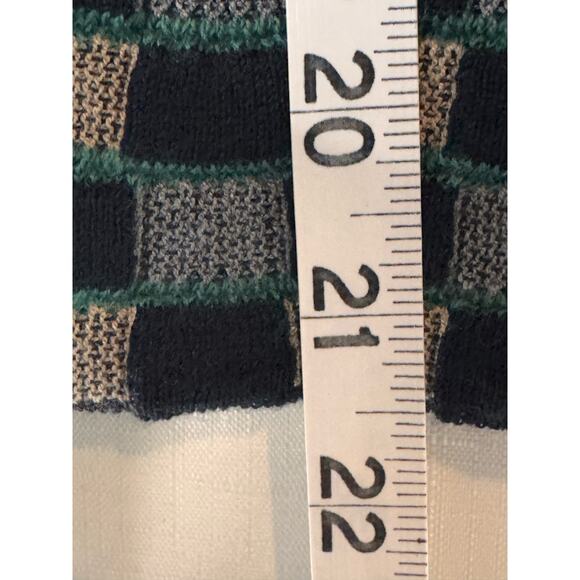 ALDO MARTINS Wool Blend Knit Skirt Size M Stretch Multicolor Eclectic Anthro - Picture 8 of 8